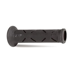 KNOBS STRADA FORATE PROGRIP 717 DUAL DENSITY (COLORE:TITANIO)