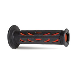 KNOBS STRADA FORATE PROGRIP 724 DUAL DENSITY (COLORE:ROSSO)