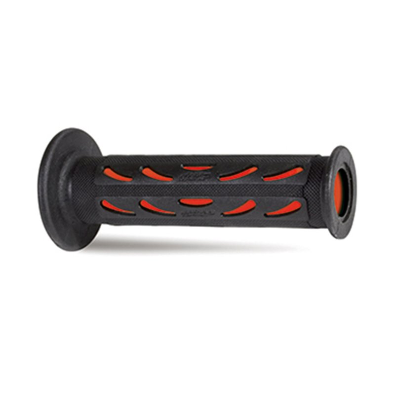 MANOPOLE STRADA FORATE PROGRIP 724 DUAL DENSITY (COLORE:ROSSO) MANOPOLE STRADA FORATE PROGRIP 724 DUAL DENSITY (COLORE:ROSSO)