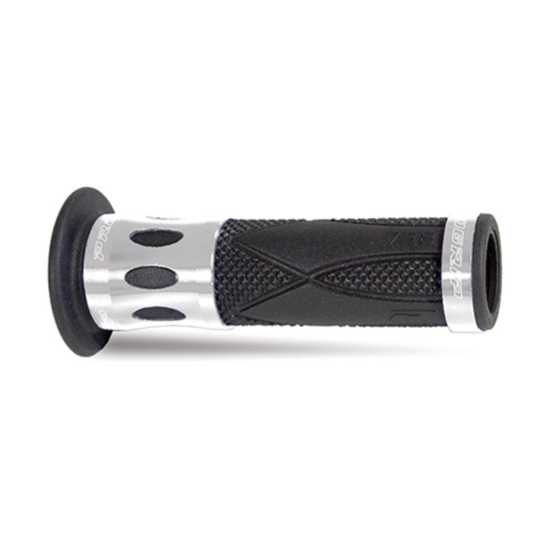 BOUTONS STRADA FORATE PROGRIP 728 (COLORE:SILVER)