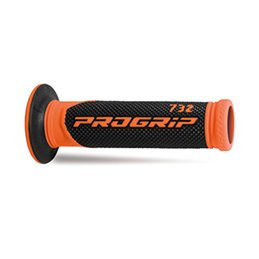 BOUTONS SCOOTER PROGRIP 732 DUAL DENSITY (COLORE:ARANCIO)