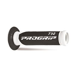 BOUTONS SCOOTER PROGRIP 732 DUAL DENSITY (COLORE:BIANCO)