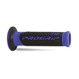 KNOBS STRADA FORATE PROGRIP 732 DUAL DENSITY (COLORE:BLU)