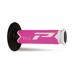 KNOBS CROSS PROGRIP 788 TRIPLE DENSITY (BIANCO/FUCSIA/NERO)