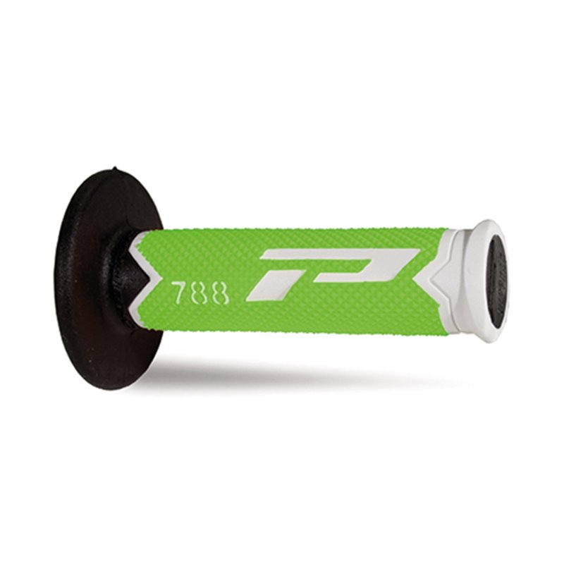 BOUTONS CROSS PROGRIP 788 TRIPLE DENSITY (BIANO/VERDE FLUO/NERO)