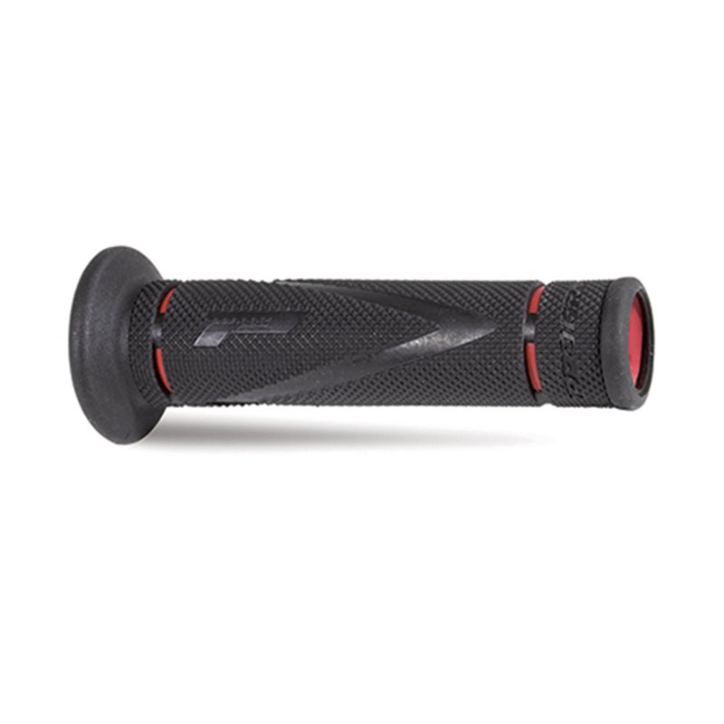 BOUTONS RACING FORATE PROGRIP 838 DUAL DENSITY (COLORE:ROSSO)