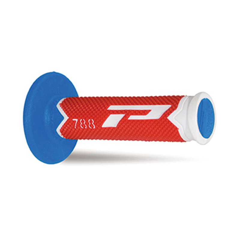 BOUTONS CROSS PROGRIP 788 TRIPLE DENSITY (BIANCO/ROSSO/AZZURRO)