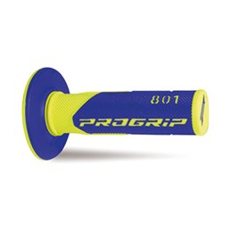 KNOBS CROSS PROGRIP 801 DUAL DENSITY (GIALLO FLUO/BLU)