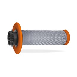 KNOBS CROSS PROGRIP 708 ARANCIONE-GRIGIO CON SISTEMA LOCK-ON