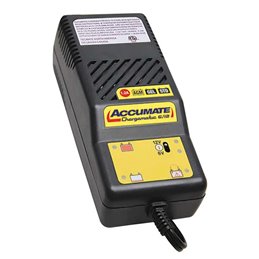 BATTERY CHARGER CARICABATTERIA ACCUMATE 6V/12V 1.2A  (M06SAE)