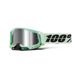 MASK 100% RACECRAFT 2 PALOMAR - A SPECCHIO ARGENTO