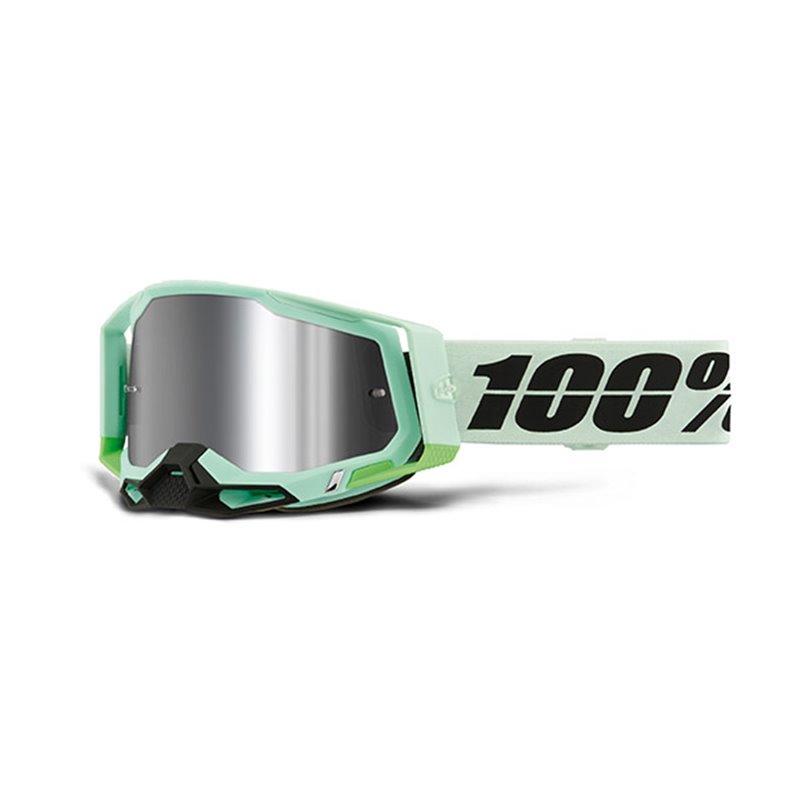 MASK 100% RACECRAFT 2 PALOMAR - A SPECCHIO ARGENTO