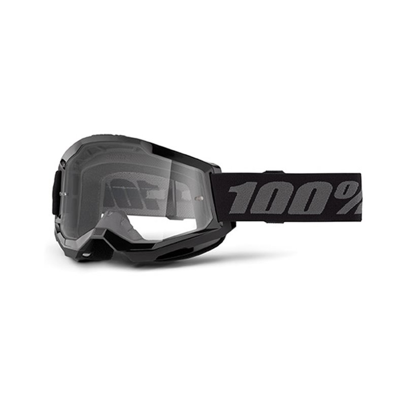 MASK 100% STRATA 2 NERO - TRASPARENTE