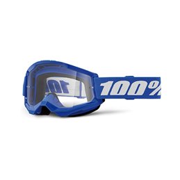 MASK 100% STRATA 2 BLUE - TRASPARENTE