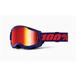 MASK 100% STRATA 2 NAVY - A SPECCHIO ROSSA