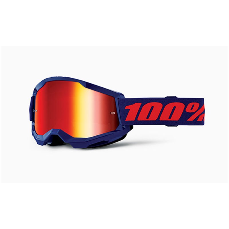 MASK 100% STRATA 2 NAVY - A SPECCHIO ROSSA
