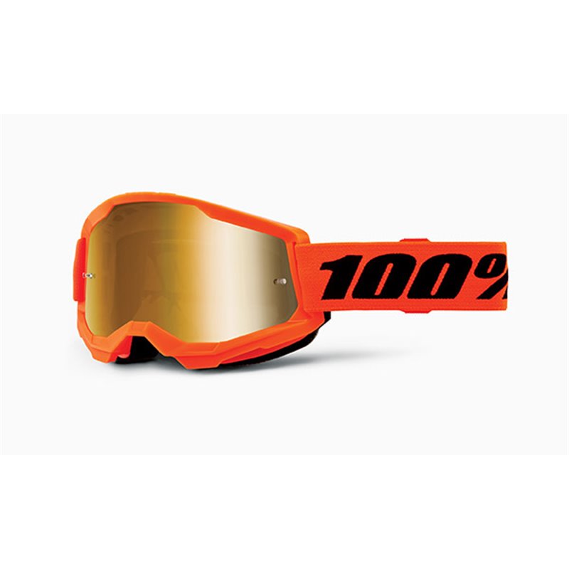 MASK 100% STRATA 2 NEON ORANGE - A SPECCHIO ORO MASK 100% STRATA 2 NEON ORANGE - A SPECCHIO ORO