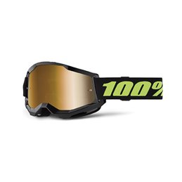 MASK 100% STRATA 2 SOLAR ECLIPSE - A SPECCHIO ORO