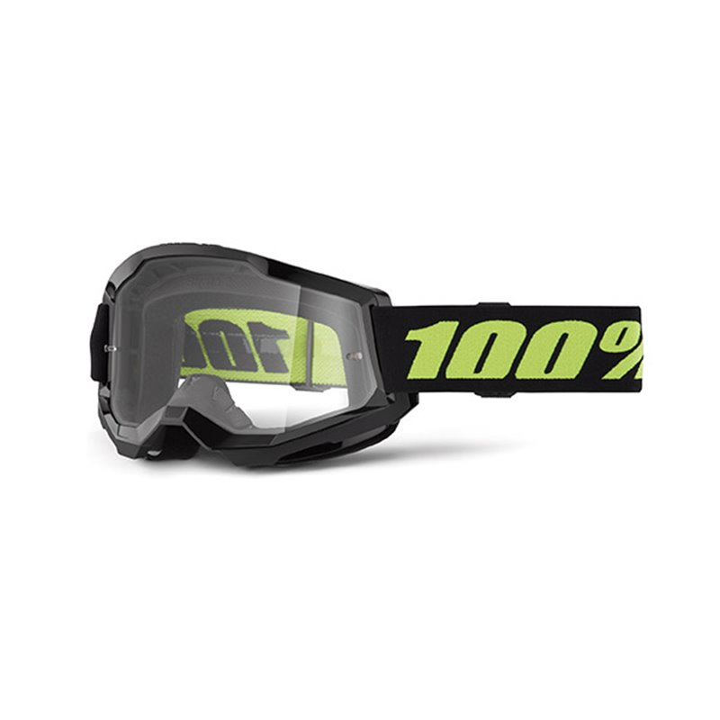 MASK 100% STRATA 2 SOLAR ECLIPSE - TRASPARENTE MASK 100% STRATA 2 SOLAR ECLIPSE - TRASPARENTE