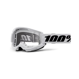 MASK 100% STRATA 2 BIANCO - TRASPARENTE