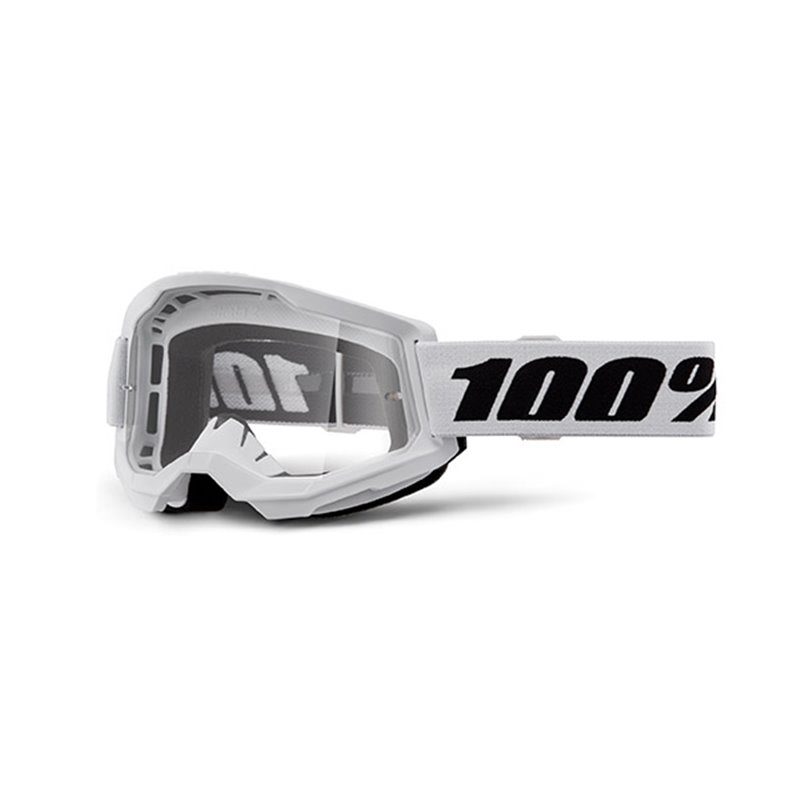 MASK 100% STRATA 2 BIANCO - TRASPARENTE