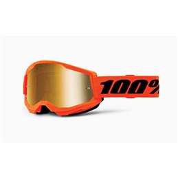 MASK 100% STRATA 2 JUNIOR NEON ORANGE - A SPECCHIO ORO