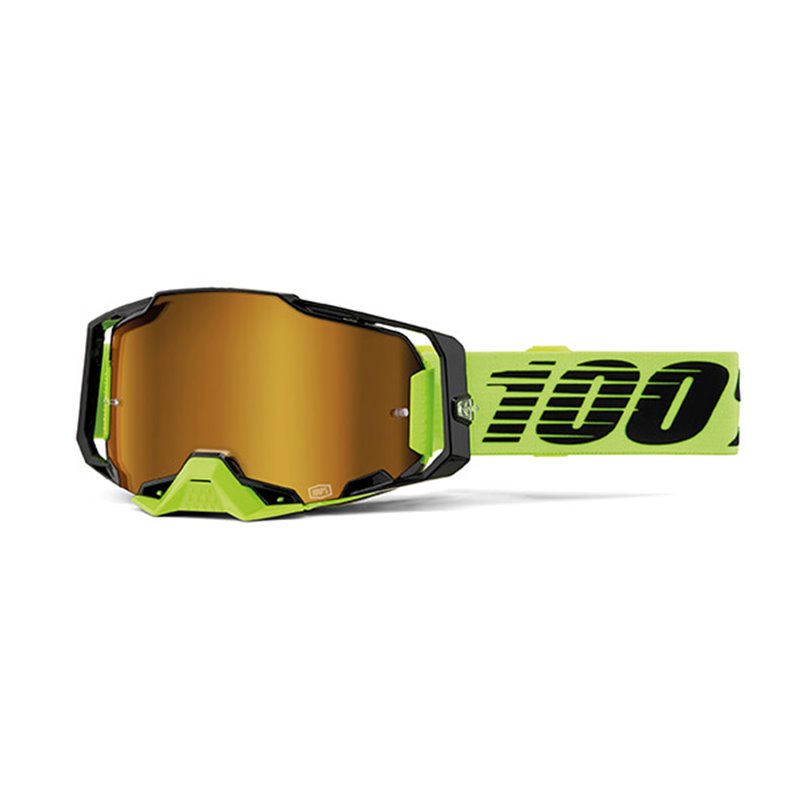 MASK 100% ARMEGA NEON GIALLO - A SPECCHIO ORO
