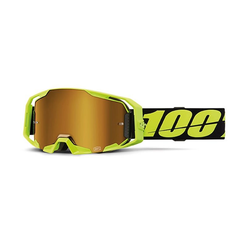 MASKE 100% ARMATIC NEON GIALLO - A SPECCHIO ORO