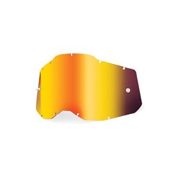 MIRROR LENS A SPECCHIO ROSSA PER MASCHERE RC2/AC2/ST2