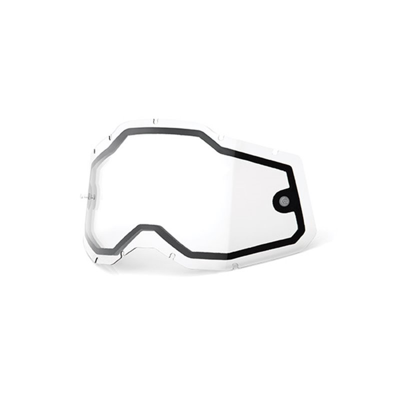 LENS DOPPIA TRASPARENTE PER MASCHERE RC2/AC2/ST2 LENS DOPPIA TRASPARENTE PER MASCHERE RC2/AC2/ST2