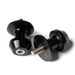 PAR DE SOPORTES PARA SOPORTES POSTERIORE (10MM) COLORE NERO