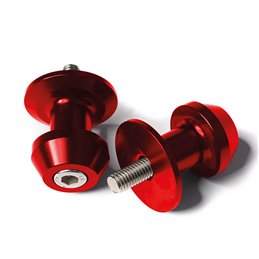 PAIR OF STAND SUPPORTS POSTERIORE (10MM) COLORE ROSSO