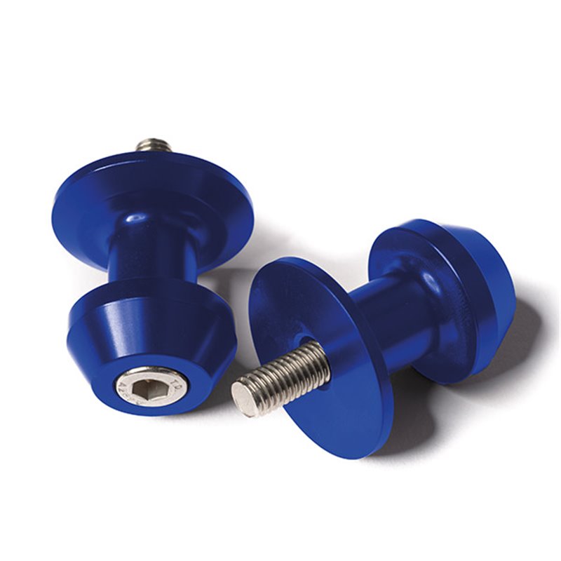 PAR DE SOPORTES PARA SOPORTES POSTERIORE (6MM) COLORE BLU