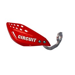HANDGUARDS VECTOR ROSSO CON SCRITTA BIANCA (Rif.CIRCUIT: PM061-252)