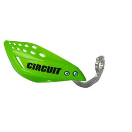 HANDGUARDS VECTOR VERDE CON SCRITTA NERA (Rif.CIRCUIT: PM061-271)
