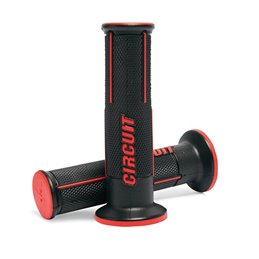 KNOBS SPEED FORATA COLORE NERO-ROSSO (Rif.CIRCUIT: MA053-215)