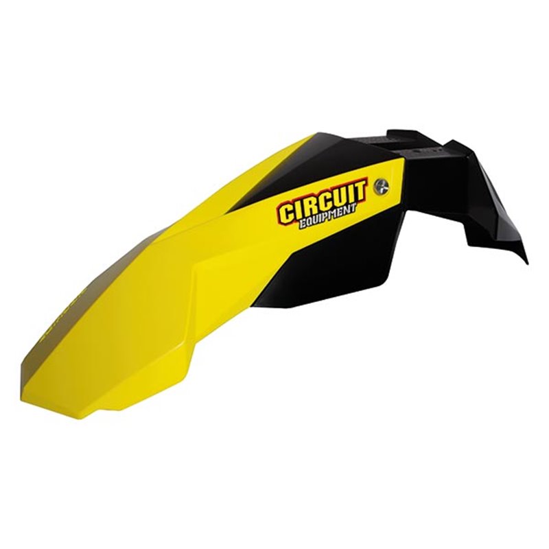 GUARDABARROS DELANTERO STEALTH GIALLO (Rif.CIRCUIT: PF004-006)