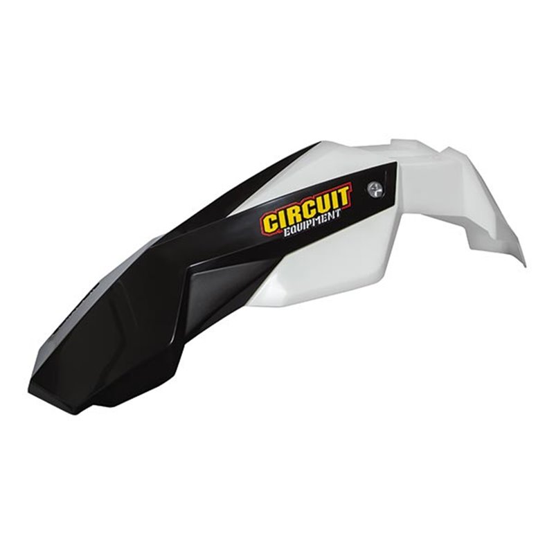 FRONT MUDGUARD STEALTH BIANCO-NERO (Rif.CIRCUIT: PF004-221) FRONT MUDGUARD STEALTH BIANCO-NERO (Rif.CIRCUIT: PF004-221)