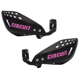 HANDGUARD VECTOR CARBON CON SCRITTA PINK (Rif.CIRCUIT: PM061-2DY)