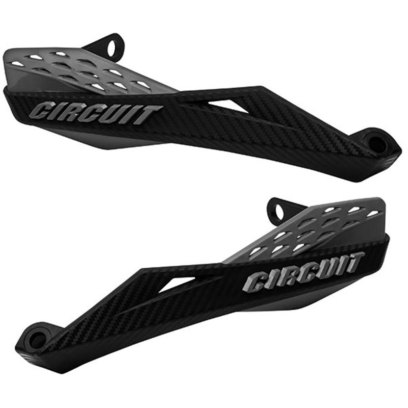 HANDGUARDS FENIX NYLON NERO-GRAY (KIT MONTAGGIO ESLUSO) (Rif.CIRCUIT: PM081-213)