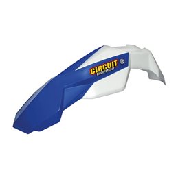 FRONT MUDGUARD STEALTH BIANCO/BLUE (Rif.CIRCUIT: PF004-224)