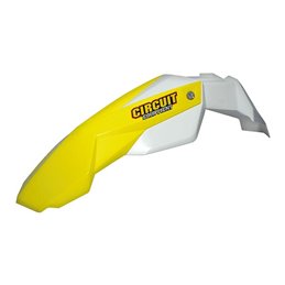 FRONT MUDGUARD STEALTH BIANCO/GIALLO (Rif.CIRCUIT: PF004-226)