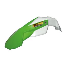 FRONT MUDGUARD STEALTH BIANCO/GREEN (Rif.CIRCUIT: PF004-227)