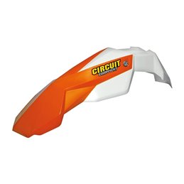 FRONT MUDGUARD STEALTH BIANCO/ORANGE (Rif.CIRCUIT: PF004-229)