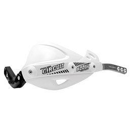 HANDGUARDS FHS ALLOY COLORE BIANCO - KIT DI MONTAGGIO ESCLUSO -  (Rif.CIRCUIT: PM072-002)