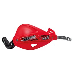 HANDGUARDS FHS ALLOY COLORE ROSSO - KIT DI MONTAGGIO ESCLUSO - (Rif.CIRCUIT: PM072-032)