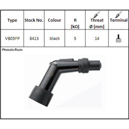 ATTAQUE DE BOUGIE D'ALLUMAGE NGK VB05FP