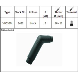 ATTAQUE DE BOUGIE D'ALLUMAGE NGK VD05EM