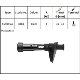 SPARK PLUG ATTACK NGK SD05FGA