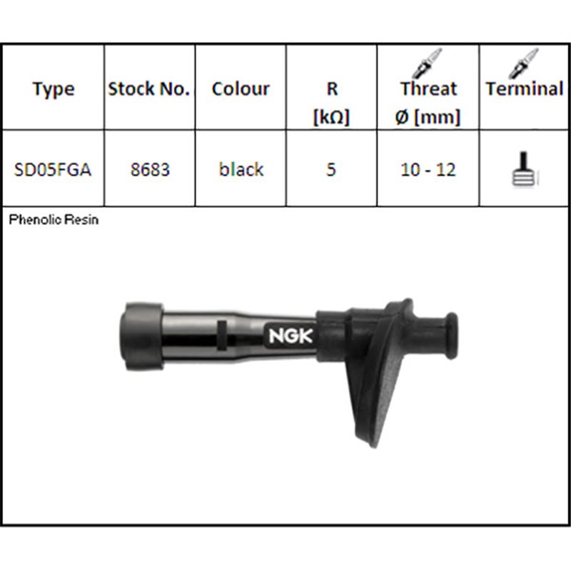 SPARK PLUG ATTACK NGK SD05FGA